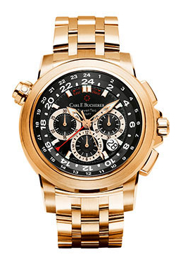 Carl F. Bucherer Patravi TravelTec Chronograph Automatic Mens Watch 00.10620.03.33.21