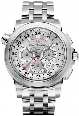 Carl F. Bucherer Patravi Traveltec Chronograph Automatic Mens Watch 00.10620.08.63.21