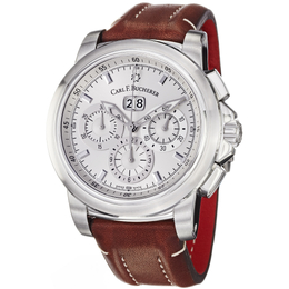 Carl F. Carl F. Bucherer Patravi ChronoDate Automatic Silver Dial Mens Watch 10624081301