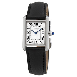 Cartier Tank Quartz White Dial Ladies Watch wsta0042