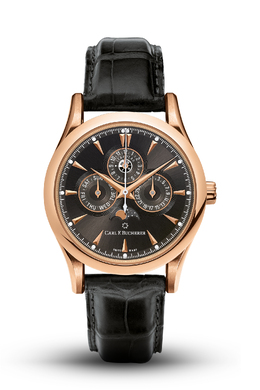 Carl F. Bucherer Manero Perpetual Chronograph Automatic Black Dial Watch 00.10902