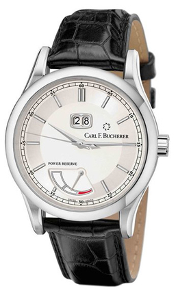 Carl F. Bucherer Manero BigDate Power Silver Dial Mens Watch - Item No: 00.10905.08.13.01