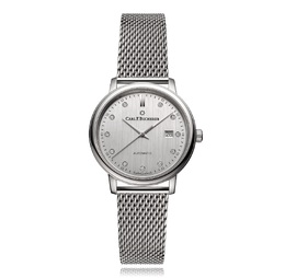 Carl F. Bucherer Adamavi Automatic Diamond Silver Dial Ladies Watch 00.10320.08.17.22