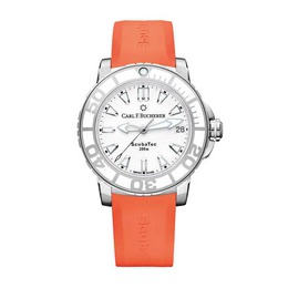 Carl F. Bucherer Patravi Scubatec Automatic White Dial Ladies Watch 00.10634