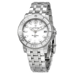Carl F. Bucherer Patravi Scubatec Automatic White Dial Ladies Watch 00.10634.23.23.21