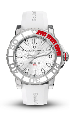 Carl F. Bucherer Patravi Scubatec Automatic Silver Dial Watch 00.10634