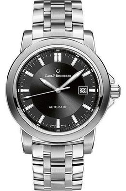Carl F. Bucherer Patravi Autodate Automatic Black Dial Watch 00.10636.08