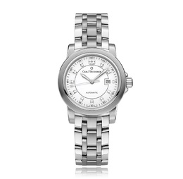 Patravi AutoDate Automatic White Dial Ladies Watch (article) 00.10637.08.23.21