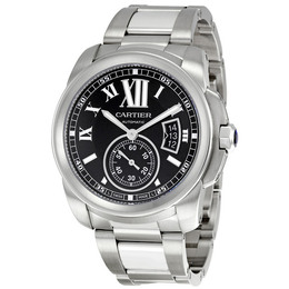 Pre-owned Cartier Calibre De Cartier Mens Watch W7100016