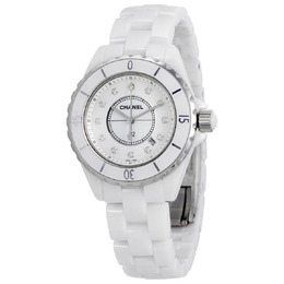 Chanel h1628 J12 Diamonds Ladies Watch