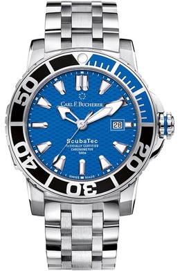Carl F. Bucherer Patravi Scubatec Batman Bezel Automatic Mens Watch 00.10632