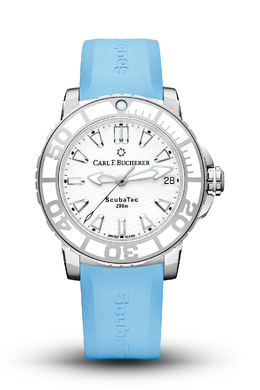 Carl F. Bucherer Patravi ScubaTec Automatic White Dial Watch 00.10634.23.23.02