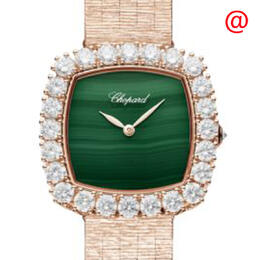 Chopard L Heure Du Diamant Automatic Diamond Green Dial Ladies Watch 10a386 5111