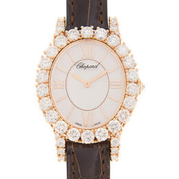 Chopard L'Heure du Diamant Hand Wind Diamond White Dial Unisex Watch 139384-5104
