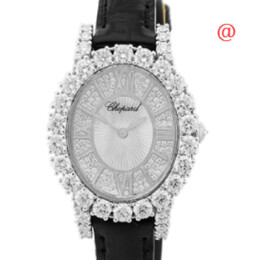 Chopard L'Heure Du Diamant Quartz Diamond Silver Dial Ladies Watch 139384-1001
