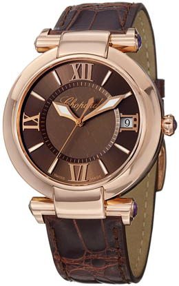Chopard Imperiale Brown Dial Mens Watch 384241-5005