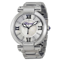 Chopard Imperiale Silver Mother of Pearl Dial Stainless Steel Mens Watch 388531-3011