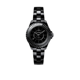 Chanel J12 Automatic Black Dial Ladies Watch h6784