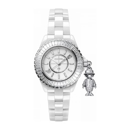 Chanel J12 Acte II Quartz Diamond White Dial Ladies Watch h6501