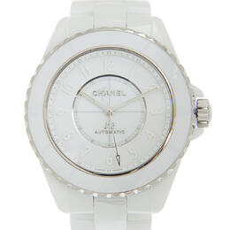 Chanel J12 Phantom White Dial Ladies Watch H6186 h6186.dnu