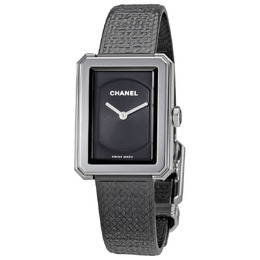 Chanel Boy-Friend Black Dial Ladies Watch h5317