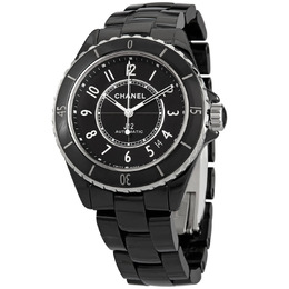 Chanel J12 Black Dial Ladies Watch h5697