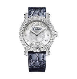 Chopard Happy Sport Automatic Diamond Mother of Pearl Dial Ladies Watch 274809-1001