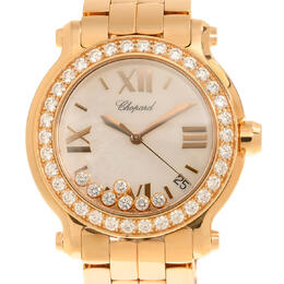 Chopard Happy Sport 18kt Rose Gold Ladies Watch 277481-5002