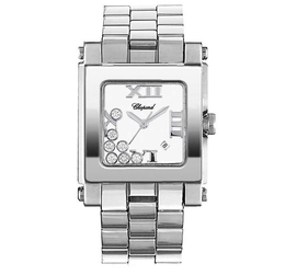 Chopard Happy Sport Square Ladies Watch 278496-3002
