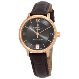 Certina DS Caimano Automatic Anthracite Dial Ladies Watch c035.207.36.087.00