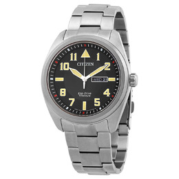 Citizen Eco-Drive Garrison Black Dial Me's Watch bm8560-53e