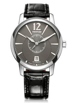 Chopard L.U.C Classic Twin Jose Carreras Automatic Black Dial Mens Watch 161909-1001
