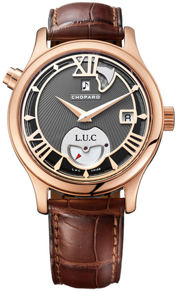 Chopard 18k Rose Gold L.U.C Mens Watch 161912-5002