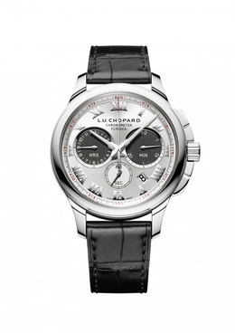 Chopard L.U.C. Chrono One Silver Dial 18 Carat White Gold Mens watch 161928-1001