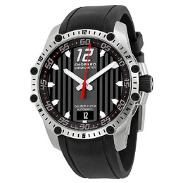 Chopard Classic Racing Superfast Automatic Black Dial Black Rubber Strap Mens Watch 168536-3001 RBK
