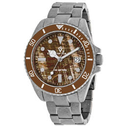 Christian Van Sant Montego Vintage Quartz Brown Dial Mens Watch cv5101b
