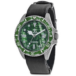 Christian Van Sant Montego Vintage Quartz Green Dial Mens Watch cv5202