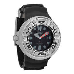 Citizen Professional Diver Lefty Black Dial Mens Watch bj8050-08e