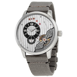 Glashutte Original PanoInverse Hand-Wind Grey Dial Mens Watch 1-66-06-04-22-36
