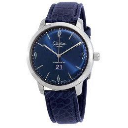 Glashutte Original Sixties Panorama Date Automatic Mens Watch 2-39-47-06-02-04