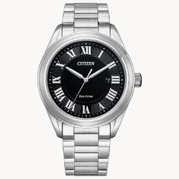 Citizen Arezzo Black Dial Mens Watch aw1690-51e