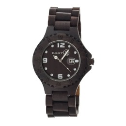 Earth Eco-Friendly Dark Brown Wood Raywood Watch ew1702