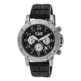Equipe Tritium Arciform Chronograph Black Dial Mens Watch ET407