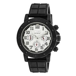 Equipe Tritium Arciform Chronograph Silver Dial Mens Watch ET412