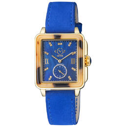 Gevril Bari Tortoise Diamond Mother of Pearl Dial Ladies Watch 9248.3