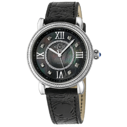 Gevril Marsala Quartz Diamond Ladies Watch 9861