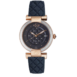 Gevril Berletta Vegan Series GV2 Ladies Watch 1509-V3 Black Dial