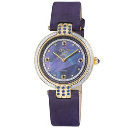 Gevril Matera Diamond Mother of Pearl Dial Ladies Watch 12802