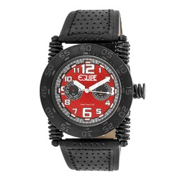 Equipe Tritium Coil Red Dial Mens Watch - EQUET102/Et102