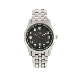 Elevon Garrison Black Dial Mens Watch ele105-2